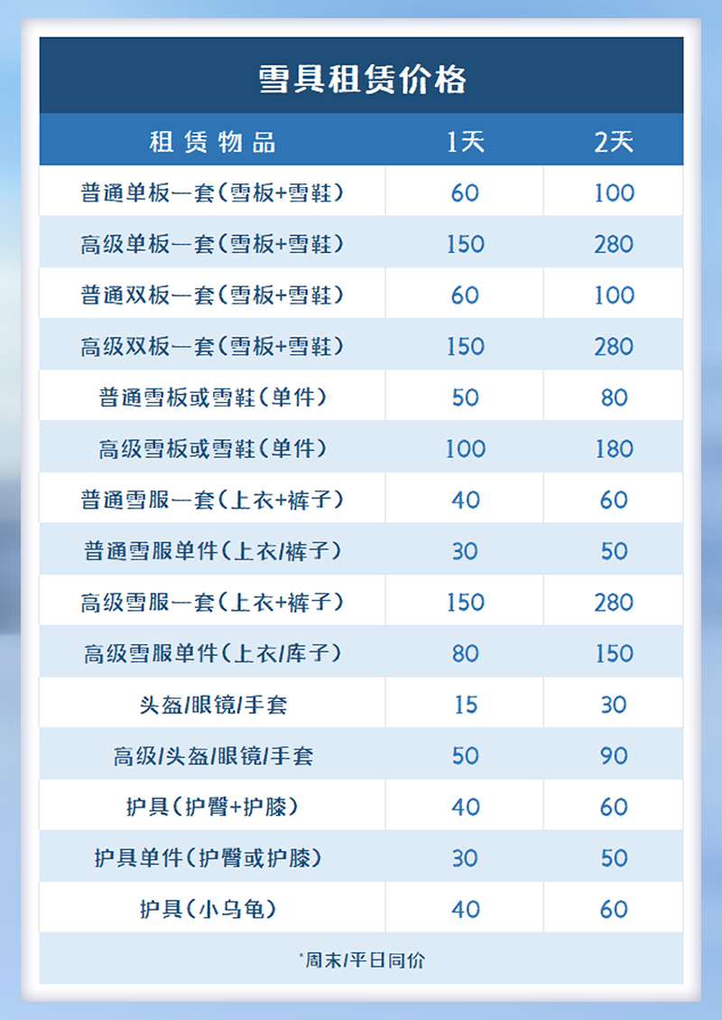 雪具租賃23-24